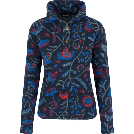 Sherpa Adventure Gear  Bhutan Pullover Women's Rathee Blue Floral 