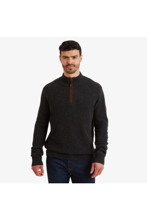 Sherpa Adventure Gear  Kantega 1/4 Zip Sweater Black