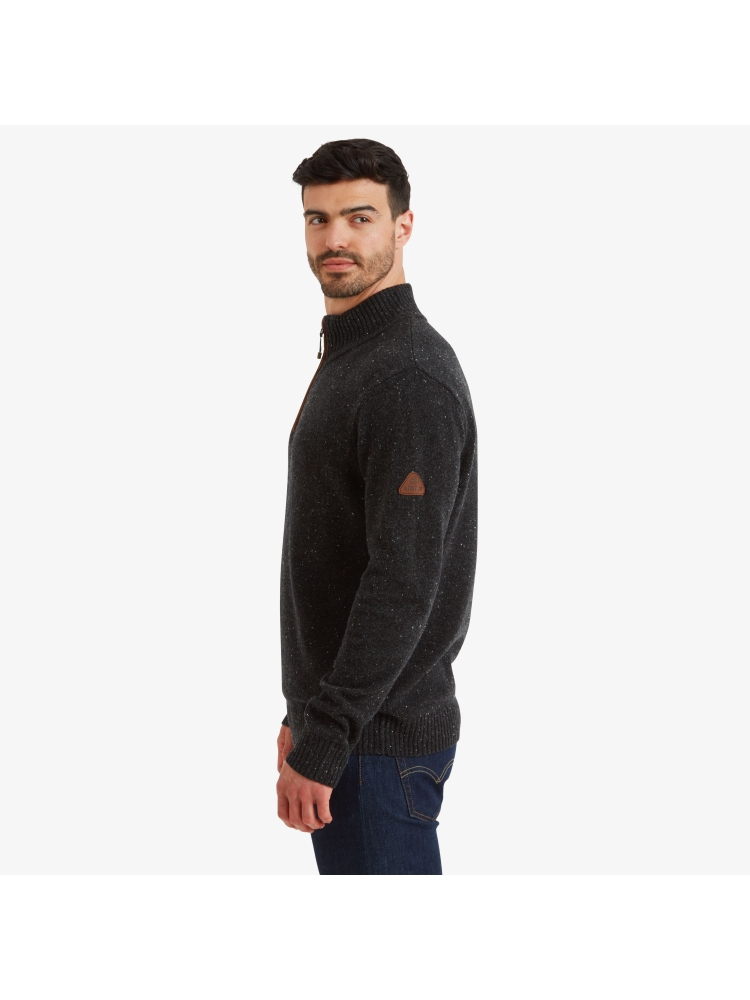 Sherpa Adventure Gear Kantega 1/4 Zip Sweater Black SM6105-130 fleeces en truien online bestellen bij Kathmandu Outdoor & Travel