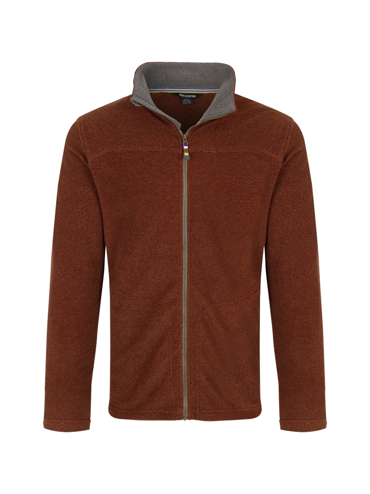 Sherpa Adventure Gear Rolpa Eco 1/4 Zip Dark Rust SM16051-414 fleeces en truien online bestellen bij Kathmandu Outdoor & Travel