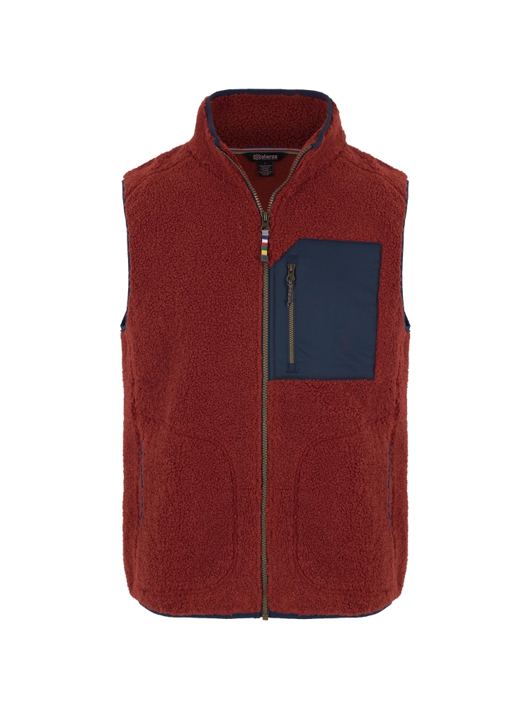 Sherpa Adventure Gear Yatri Vest Clay SM17010-112 jassen online bestellen bij Kathmandu Outdoor & Travel