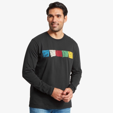 Sherpa Adventure Gear  Tarcho L/S Tee Black