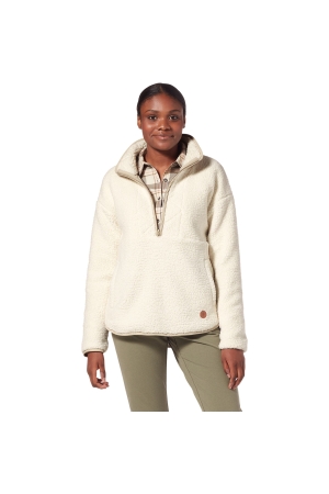 Royal Robbins Urbanesque Sherpa 1/2 Zip Women's Creme Y312025-22 fleeces en truien online bestellen bij Kathmandu Outdoor & Travel