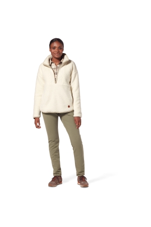 Royal Robbins Urbanesque Sherpa 1/2 Zip Women's Creme Y312025-22 fleeces en truien online bestellen bij Kathmandu Outdoor & Travel