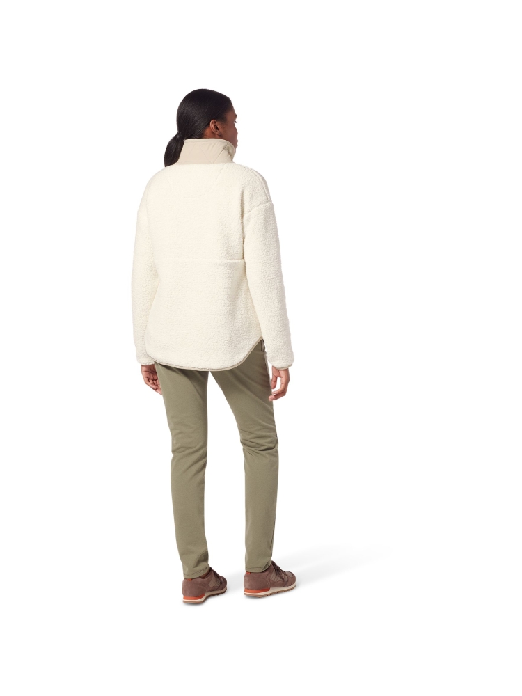 Royal Robbins Urbanesque Sherpa 1/2 Zip Women's Creme Y312025-22 fleeces en truien online bestellen bij Kathmandu Outdoor & Travel