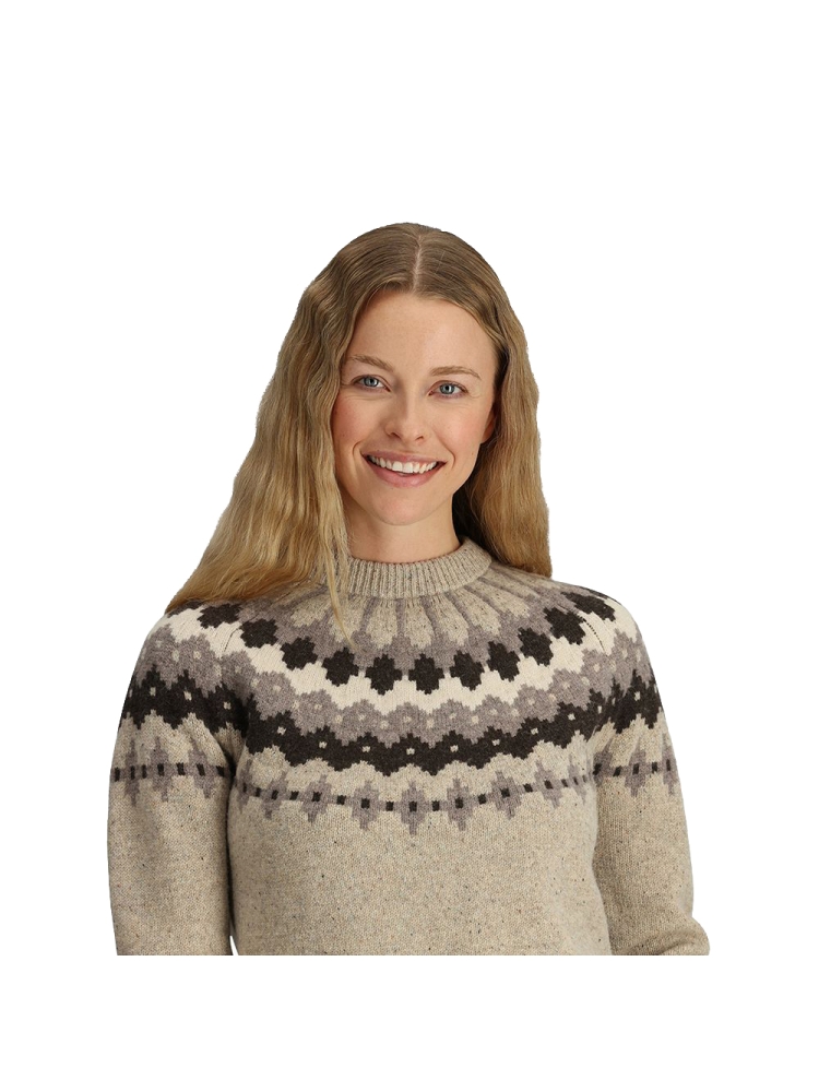 Royal Robbins Rockcraft Wool Crew Women's Sandstone Snowcreek Pt Y14600122-109 fleeces en truien online bestellen bij Kathmandu Outdoor & Travel