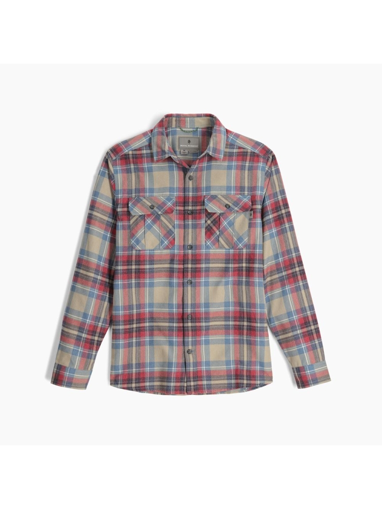 Royal Robbins Lost Coast Flannel Plaid L/S Khaki Sonoma Pld Y422023-287 shirts en tops online bestellen bij Kathmandu Outdoor & Travel