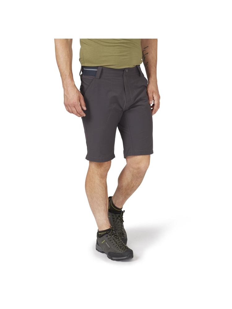 Rab Venant Shorts 11 inch Anthracite QFV-24-ANT broeken online bestellen bij Kathmandu Outdoor & Travel