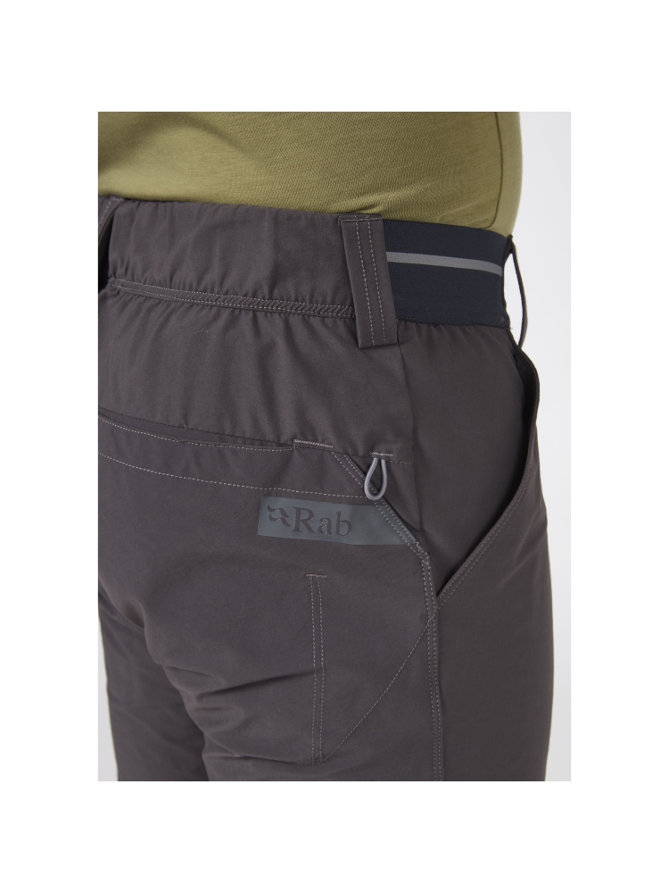 Rab Venant Shorts 11 inch Anthracite QFV-24-ANT broeken online bestellen bij Kathmandu Outdoor & Travel