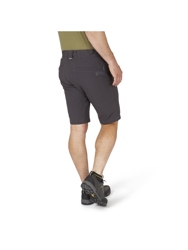 Rab Venant Shorts 11 inch Anthracite QFV-24-ANT broeken online bestellen bij Kathmandu Outdoor & Travel