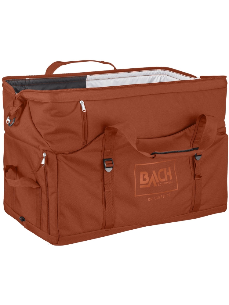 Bach Dr.Duffel 70 Picante Red B281355-7608 duffels online bestellen bij Kathmandu Outdoor & Travel