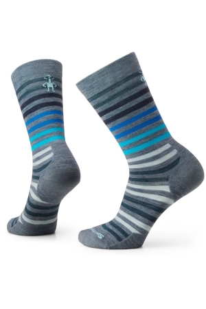 Smartwool Everyday Lifestyle Spruce Street Crew So Everyday Pewter Blue SW001736L881 sokken online bestellen bij Kathmandu Outdoor & Travel