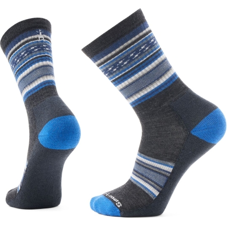 Smartwool  Everyday Lifestyle ReGarita Crew Socks Everyday Laguna Blue