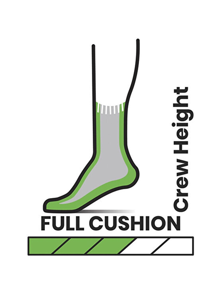 Smartwool Hike Full Cushion Crew Socks Hike Black SW0016180011 sokken online bestellen bij Kathmandu Outdoor & Travel