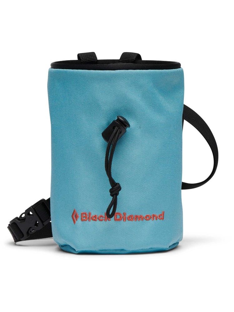 Black Diamond Mojo Chalk Bag Glacier BD6301544072M_L1 pof, pofzakken en training online bestellen bij Kathmandu Outdoor & Travel