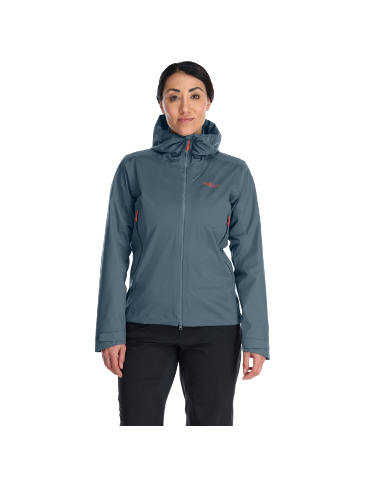 Rab Kinetic Alpine 2.0 Jacket Women's Orion Blue QWG-70-ORB jassen online bestellen bij Kathmandu Outdoor & Travel