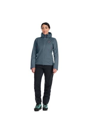 Rab Kinetic Alpine 2.0 Jacket Women's Orion Blue QWG-70-ORB jassen online bestellen bij Kathmandu Outdoor & Travel