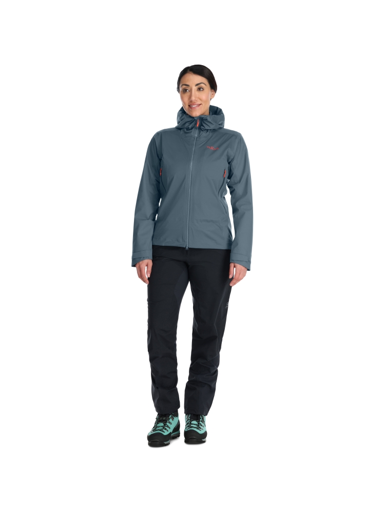 Rab Kinetic Alpine 2.0 Jacket Women's Orion Blue QWG-70-ORB jassen online bestellen bij Kathmandu Outdoor & Travel