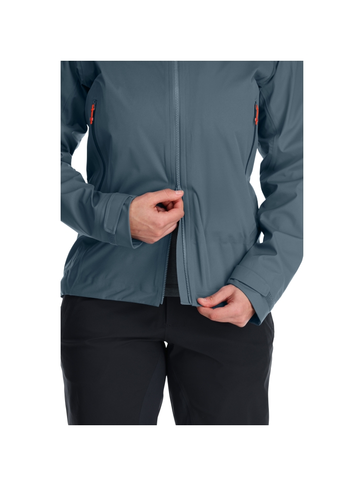 Rab Kinetic Alpine 2.0 Jacket Women's Orion Blue QWG-70-ORB jassen online bestellen bij Kathmandu Outdoor & Travel