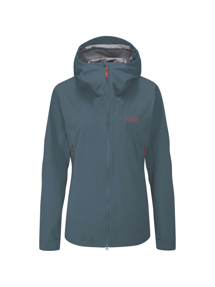 Rab Kinetic Alpine 2.0 Jacket Women's Orion Blue QWG-70-ORB jassen online bestellen bij Kathmandu Outdoor & Travel