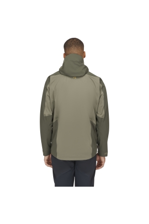 Rab Kinetic Alpine 2.0 Jacket Army/Light Khaki QWG-69-ALK jassen online bestellen bij Kathmandu Outdoor & Travel