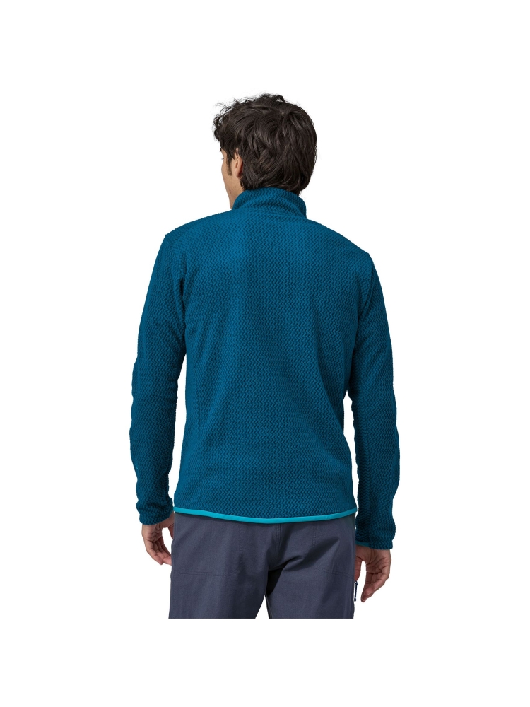 Patagonia R1 Air Zip Neck Lagom Blue 40245-LMBE fleeces en truien online bestellen bij Kathmandu Outdoor & Travel