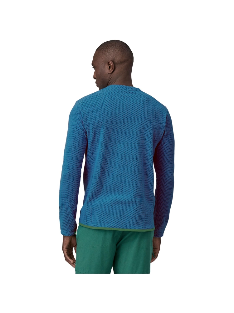 Patagonia R1 Air Crew Vessel Blue 40235-VSLB fleeces en truien online bestellen bij Kathmandu Outdoor & Travel