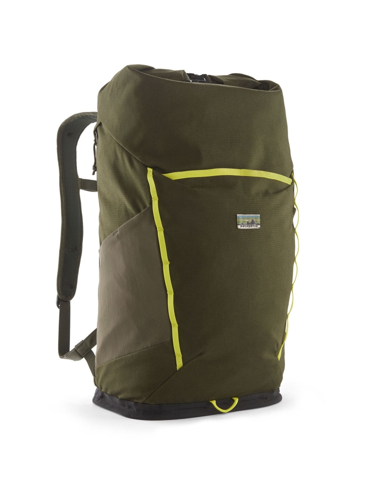 Patagonia Fieldsmith Roll Top Pack Pine Needle Green 48543-PNGR dagrugzakken online bestellen bij Kathmandu Outdoor & Travel