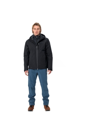 Vaude Elope 3in1 Jacket II black 46380-010 jassen online bestellen bij Kathmandu Outdoor & Travel