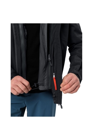 Vaude Elope 3in1 Jacket II black 46380-010 jassen online bestellen bij Kathmandu Outdoor & Travel