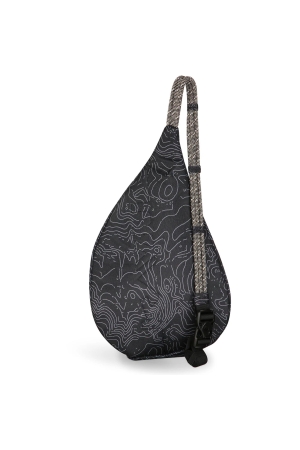 Kavu Mini Rope Sling Black Topo 9191-437 tassen online bestellen bij Kathmandu Outdoor & Travel