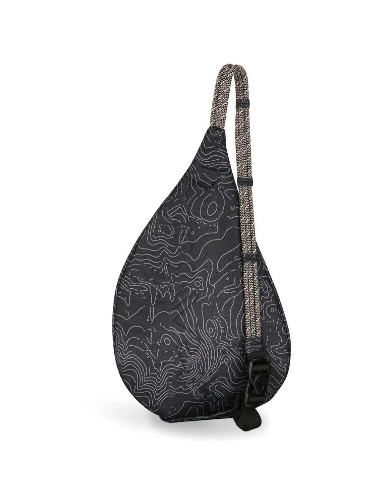 Kavu Mini Rope Sling Black Topo 9191-437 tassen online bestellen bij Kathmandu Outdoor & Travel