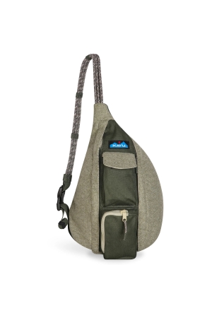 Kavu Camp Cozy Mini Rope Bag Greenwood 9498-799 tassen online bestellen bij Kathmandu Outdoor & Travel