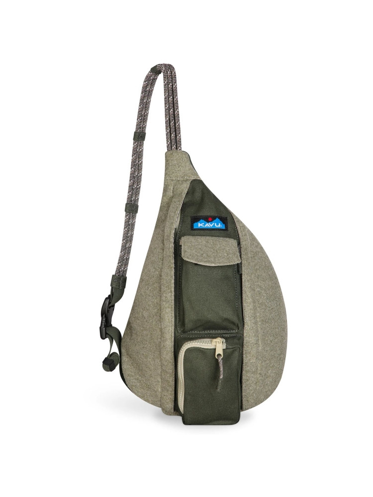 Kavu Camp Cozy Mini Rope Bag Greenwood 9498-799 tassen online bestellen bij Kathmandu Outdoor & Travel