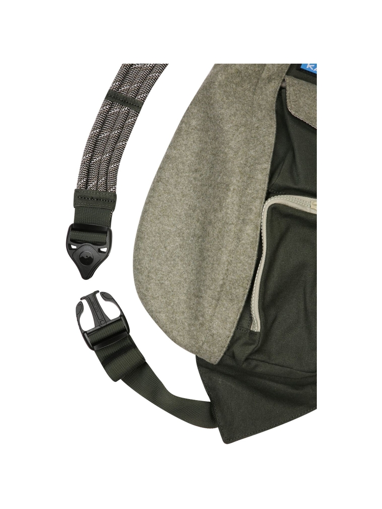 Kavu Camp Cozy Rope Bag Greenwood 9499-799 tassen online bestellen bij Kathmandu Outdoor & Travel