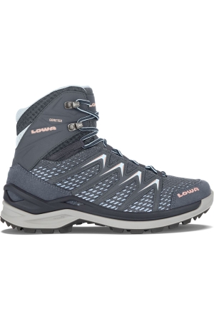 Lowa Innox Pro GTX Mid Women's Steelblue/Salmon LM321703-7922 wandelschoenen dames online bestellen bij Kathmandu Outdoor & Travel