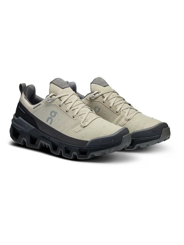 On-running Cloudwander Waterproof Women's Sand |Black 73.97667 wandelschoenen heren online bestellen bij Kathmandu Outdoor & Travel