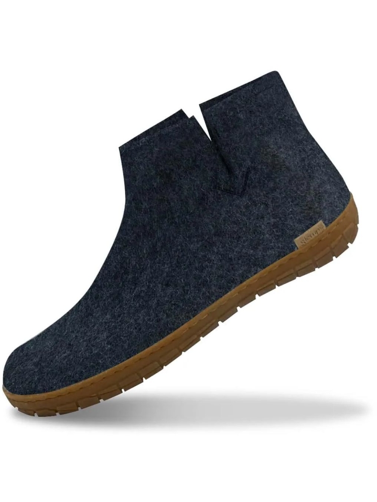 Glerups Boot Rubber Demin GR10-Demin-HoneyRubb pantoffels en huissokken online bestellen bij Kathmandu Outdoor & Travel