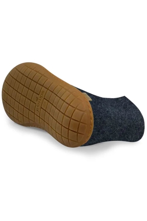 Glerups Boot Rubber Demin GR10-Demin-HoneyRubb pantoffels en huissokken online bestellen bij Kathmandu Outdoor & Travel