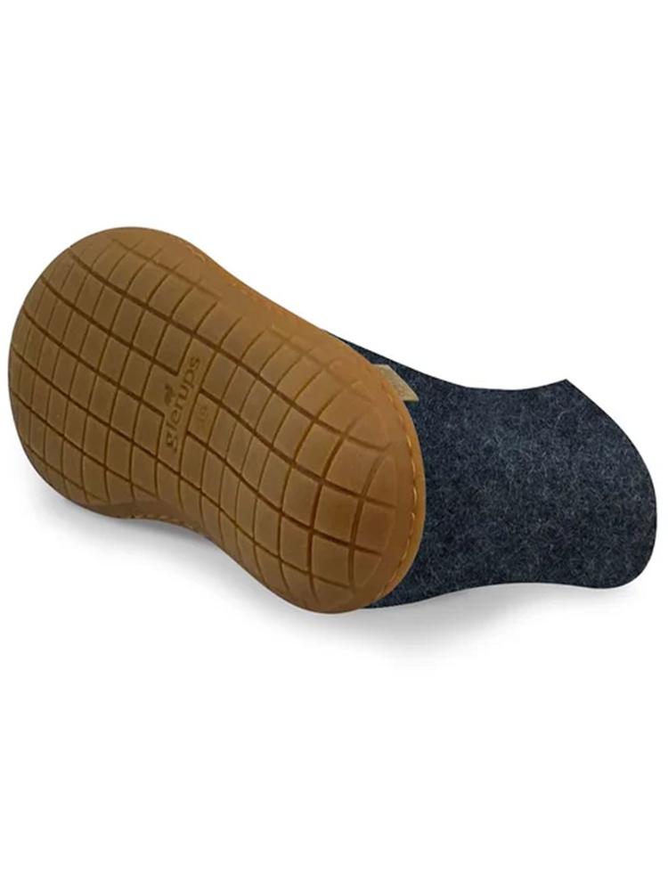 Glerups Boot Rubber Demin GR10-Demin-HoneyRubb pantoffels en huissokken online bestellen bij Kathmandu Outdoor & Travel