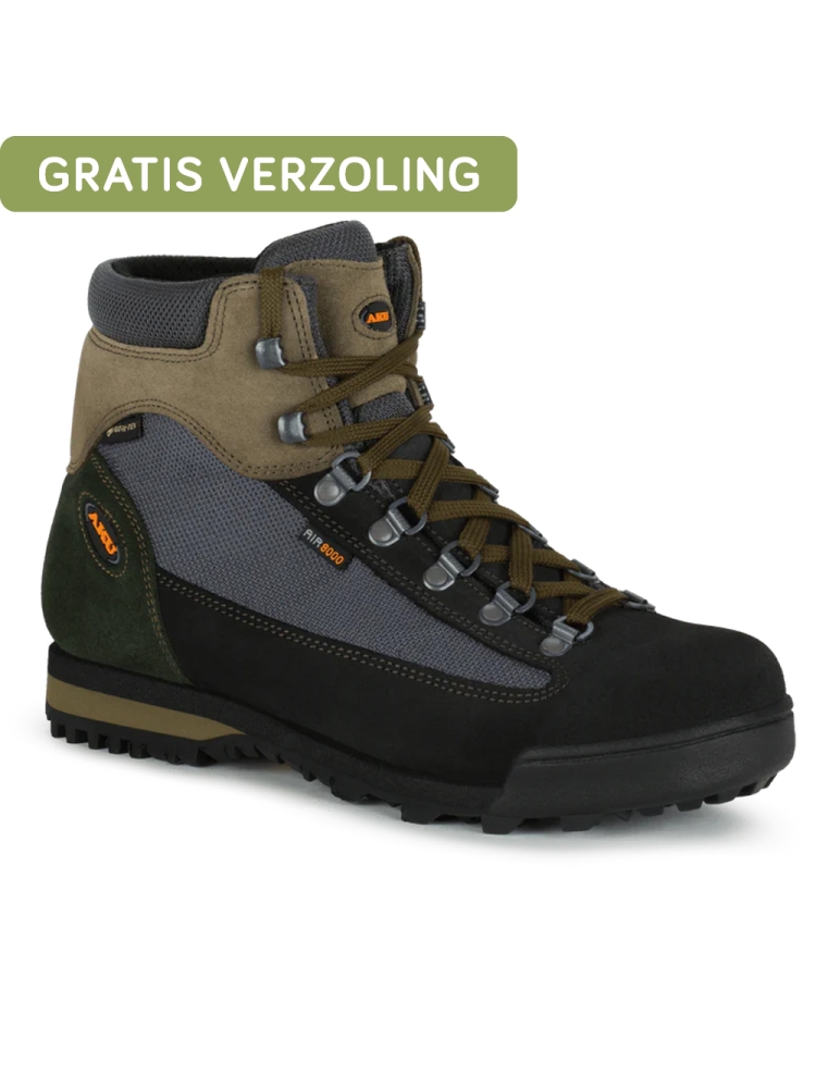 AKU Slope Original GTX Anthracite/Green 885.20-388 wandelschoenen heren online bestellen bij Kathmandu Outdoor & Travel