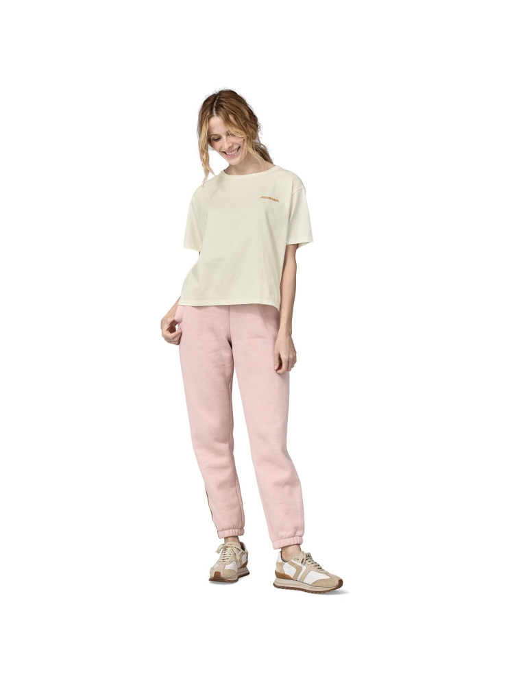 Patagonia Sunrise Rollers Organic Easy Cut Tee Women's Birch White 37696-BCW shirts en tops online bestellen bij Kathmandu Outdoor & Travel