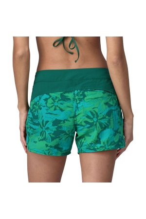 Patagonia Wavefarer Boardshorts - 5 in. Women's Cliffs and Waves: Conifer Gree 76594-CWGN broeken online bestellen bij Kathmandu Outdoor & Travel