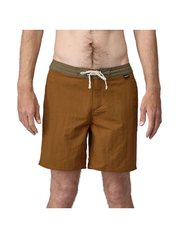 Patagonia Wavefarer Hybrid Walk Shorts - 18 in. Tree Ring Brown 86775-TRBN broeken online bestellen bij Kathmandu Outdoor & Travel