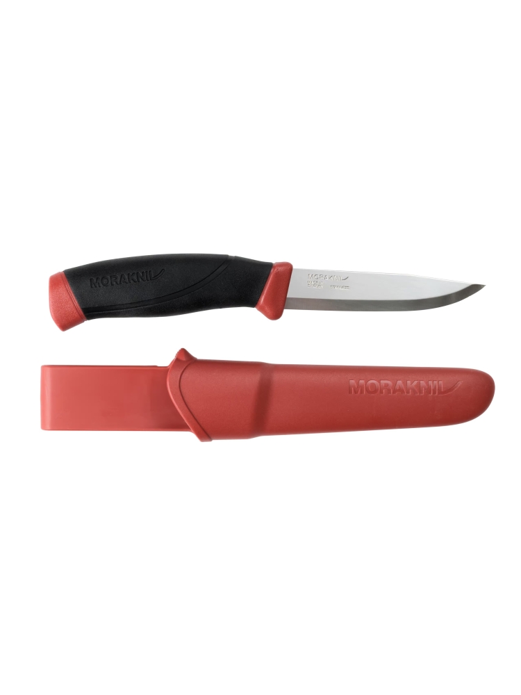 Morakniv Companion RVS Dala Red MO 14069 messen & tools online bestellen bij Kathmandu Outdoor & Travel