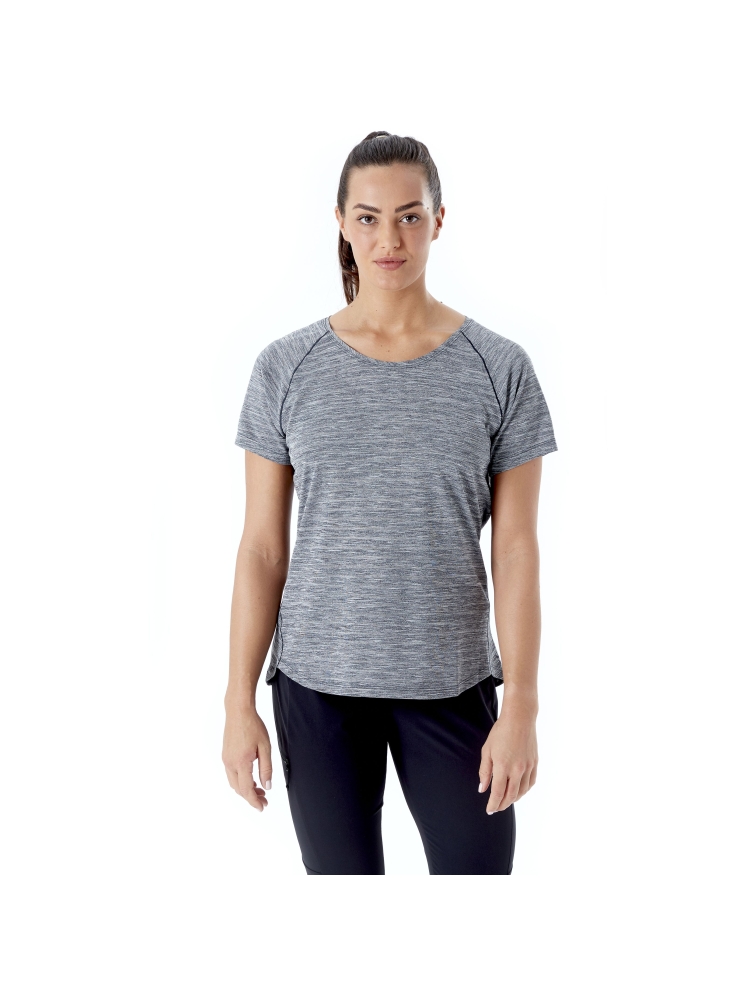 Rab Wisp Tee Women's Ebony QBL-12-EB shirts en tops online bestellen bij Kathmandu Outdoor & Travel