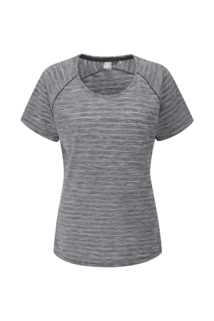 Rab Wisp Tee Women's Ebony QBL-12-EB shirts en tops online bestellen bij Kathmandu Outdoor & Travel