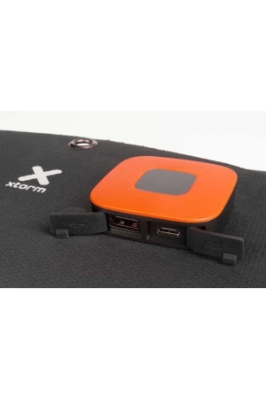 Xtorm SolarBooster 21W + Rugged Power Bank 10.000 Orange/Black AP275U-XR201 energie & electronica online bestellen bij Kathmandu Outdoor & Travel