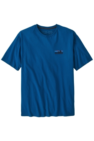 Patagonia  73 Skyline Organic T-Shirt Endless Blue