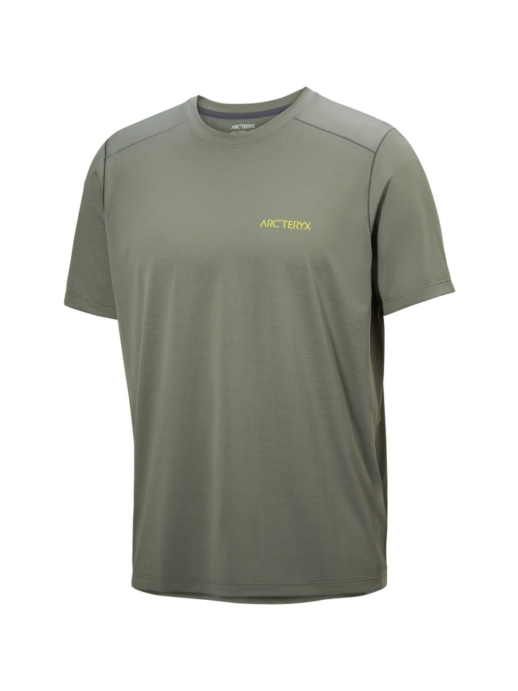 Arc'teryx Cormac Arc'Bird Logo SS Forage Heather II 7994-021146 shirts en tops online bestellen bij Kathmandu Outdoor & Travel